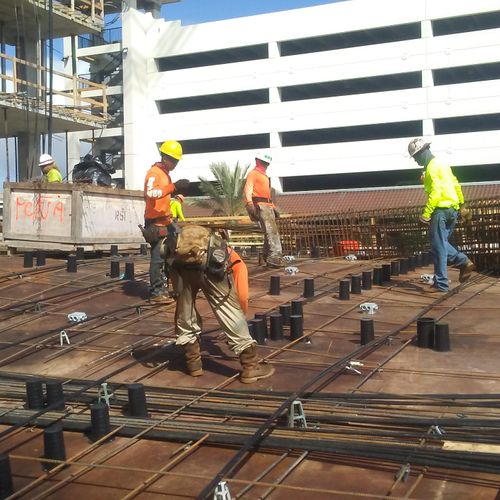 Rebar placement on residential or commercial no pr