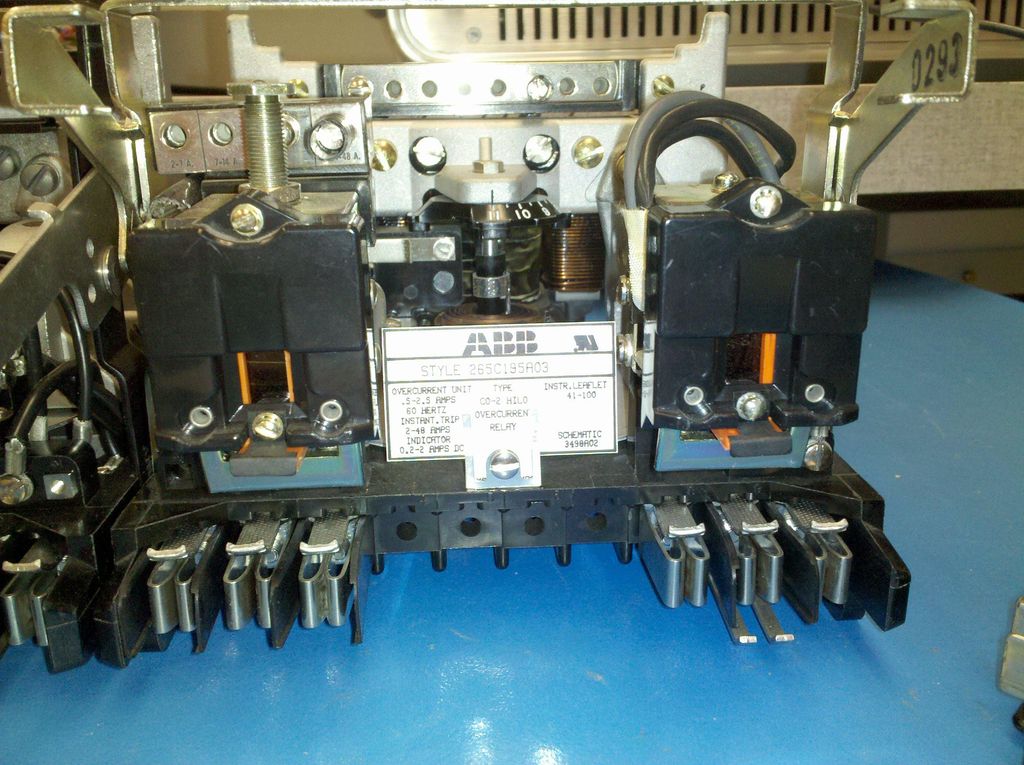 The next few photos are some protective relays tha