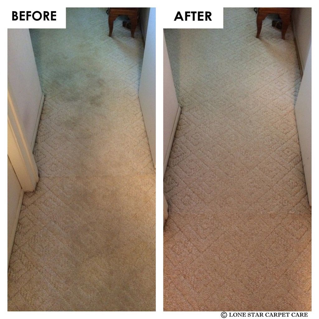 Stubborn dirt is no match for the carpet cleaning 