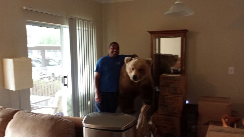 Nathan, one of our crew leaders with his new movin