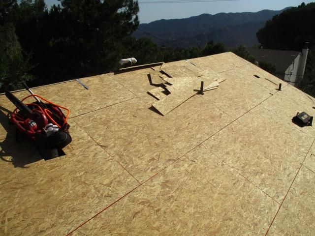 New plywood installation prior to installing new G