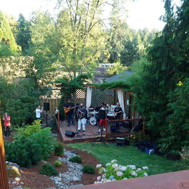 Summertime house party.