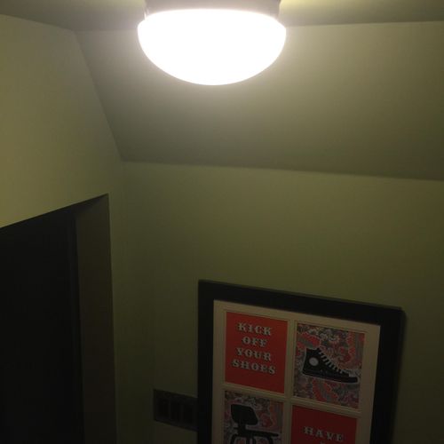 install lighting
