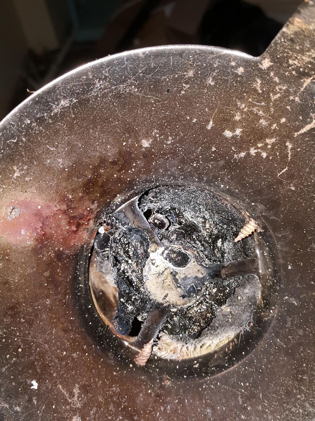dangerous chimney blockage 