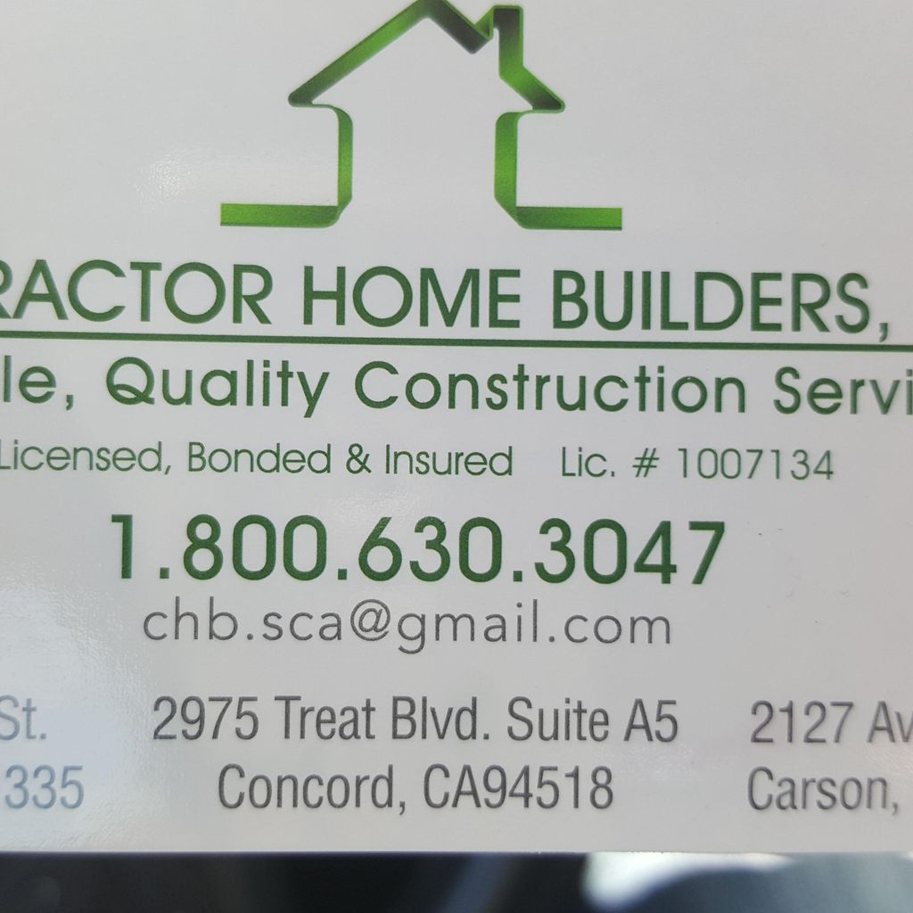Contractor home builders