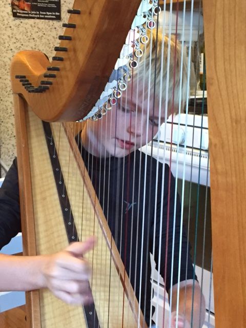 Harp is an excellent instrument for kids who know 