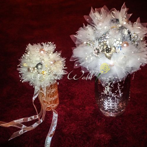 Bouquet For Bride and Jr Bride
