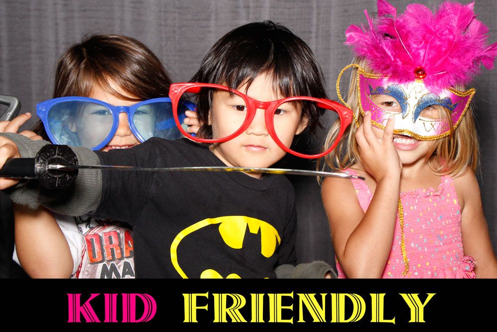 Kid friendly booth