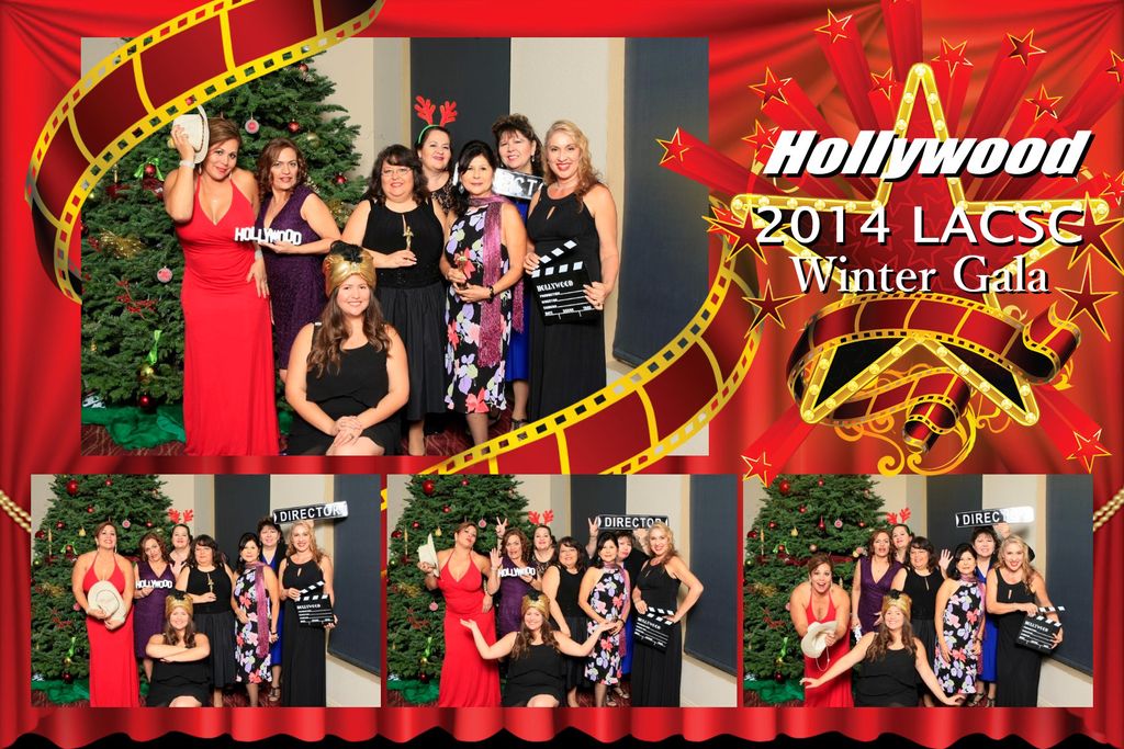 This party had a Hollywood theme.