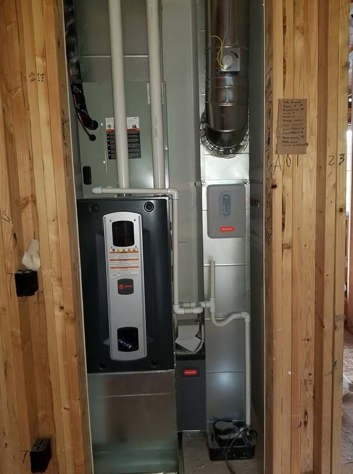 Trane 3 Ton variable speed furnace and coil