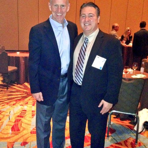 General Stanley A. McChrystal and me at HIMSS14 in