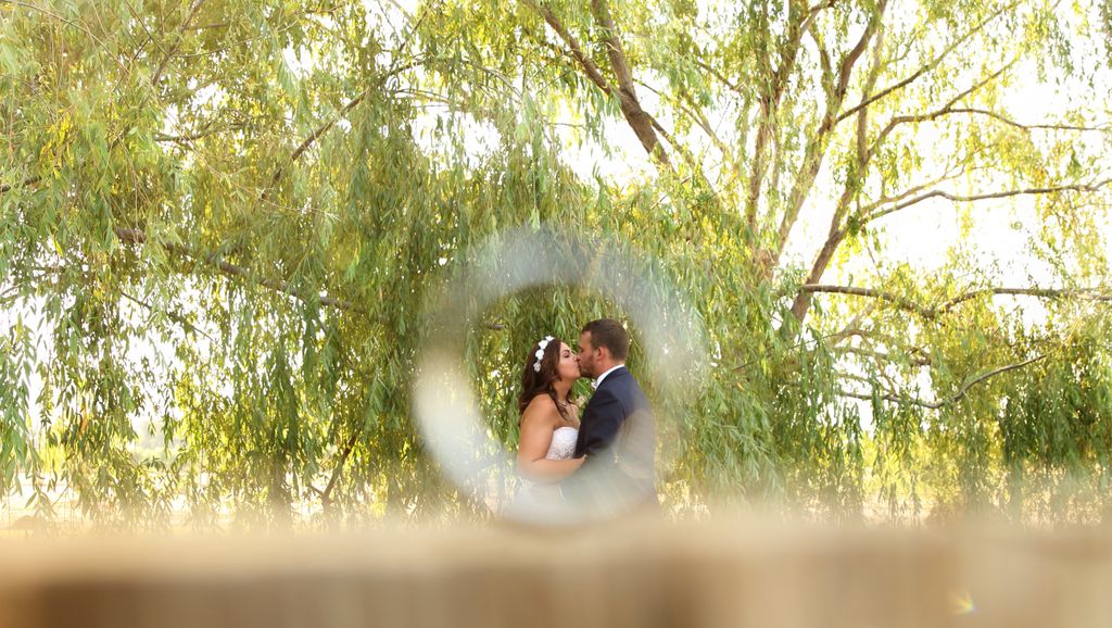 Bride and groom portraits