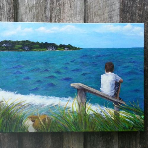 This painting was sold to Cape Cod, MA.