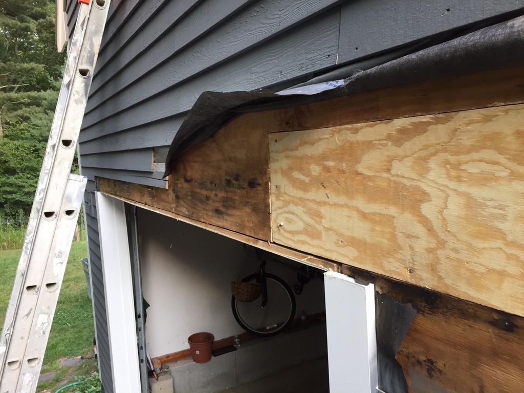 Carpentry Repair - Before - Walpole