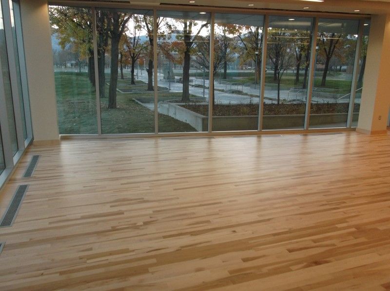 Maple flooring at SLCC