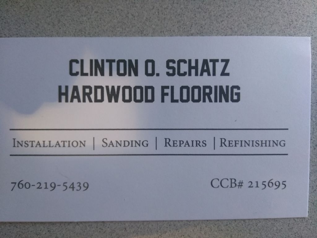 Clinton o schatz hardwood flooring