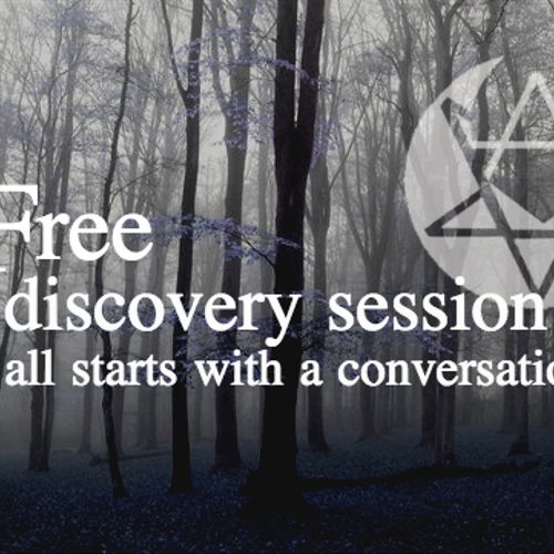 I am offering a free discovery session to anyone w