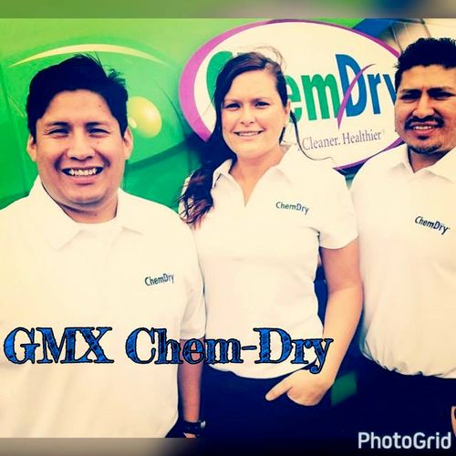GMX Chem-Dry Team. Gabe, Stephanie, & Victor.