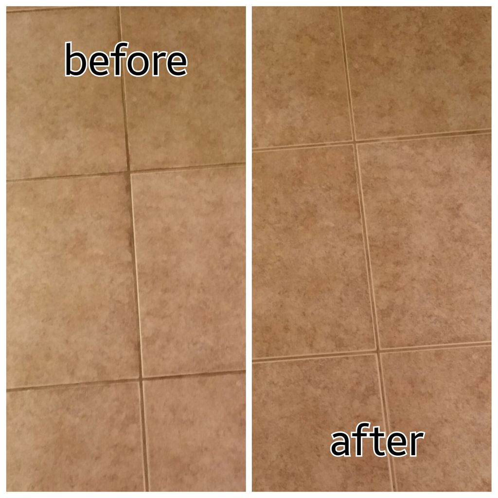 Tile deep clean, Grout Treatment