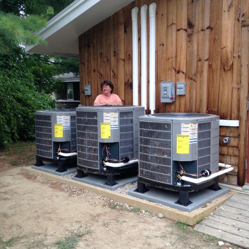 outdoor condensing units in Yarmouth, Maine