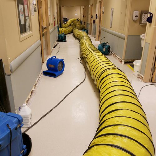 Water Restoration in Surgical Center
