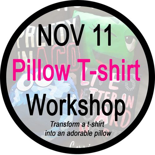 1-day Workshop!  Design and learn how to take a t-