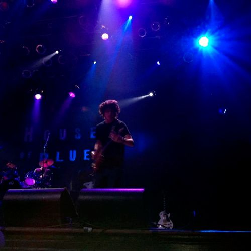 Playing in Concert at House of Blues 2012
