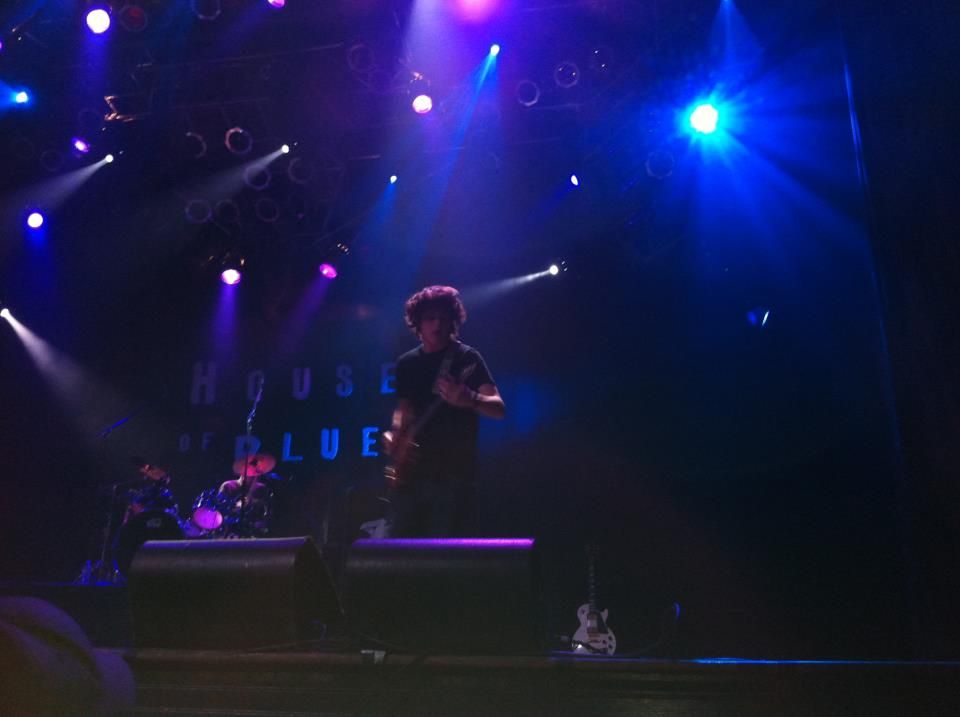 Playing in Concert at House of Blues 2012