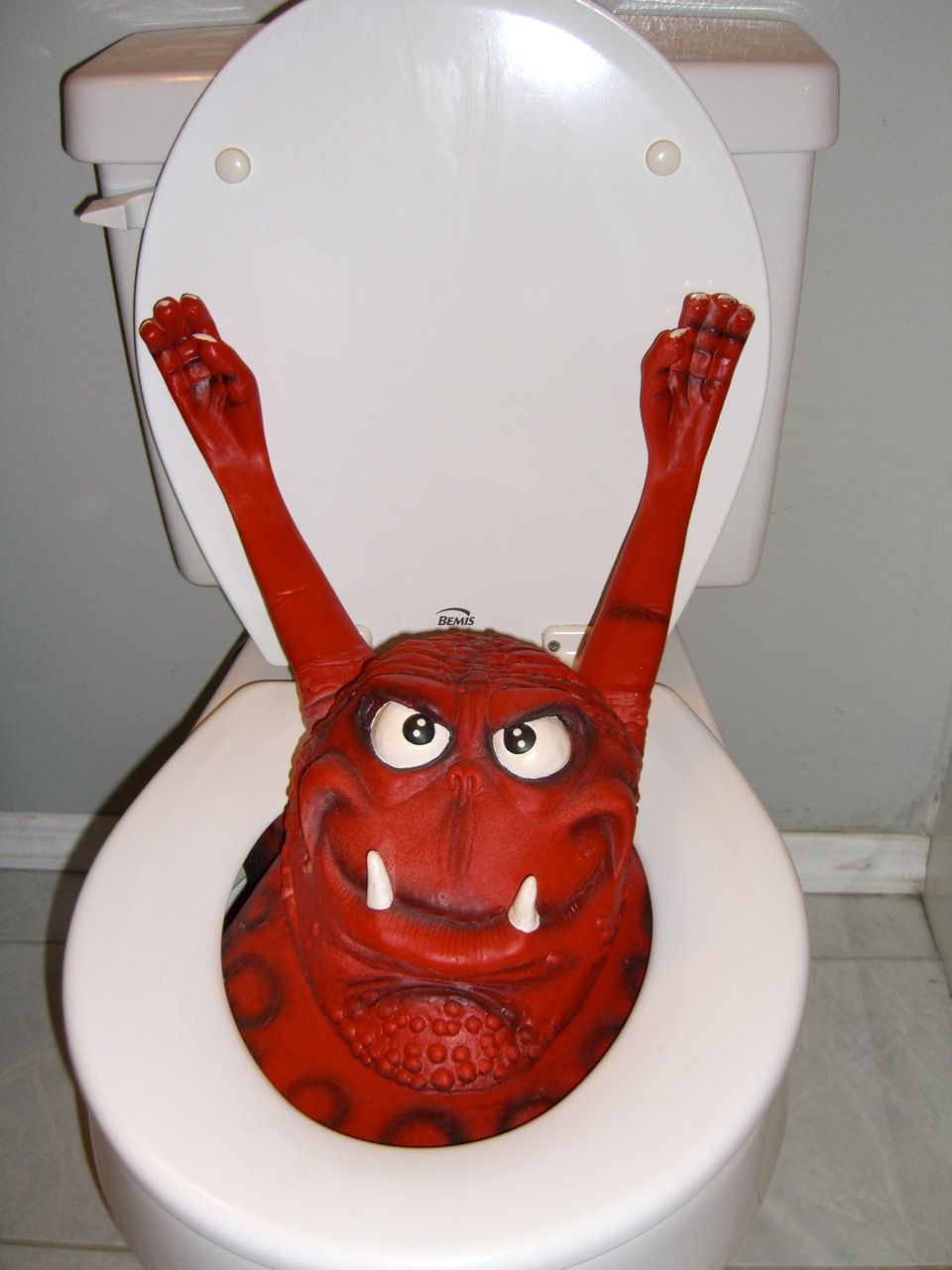Monster in your toilet?  Monsters removed daily by