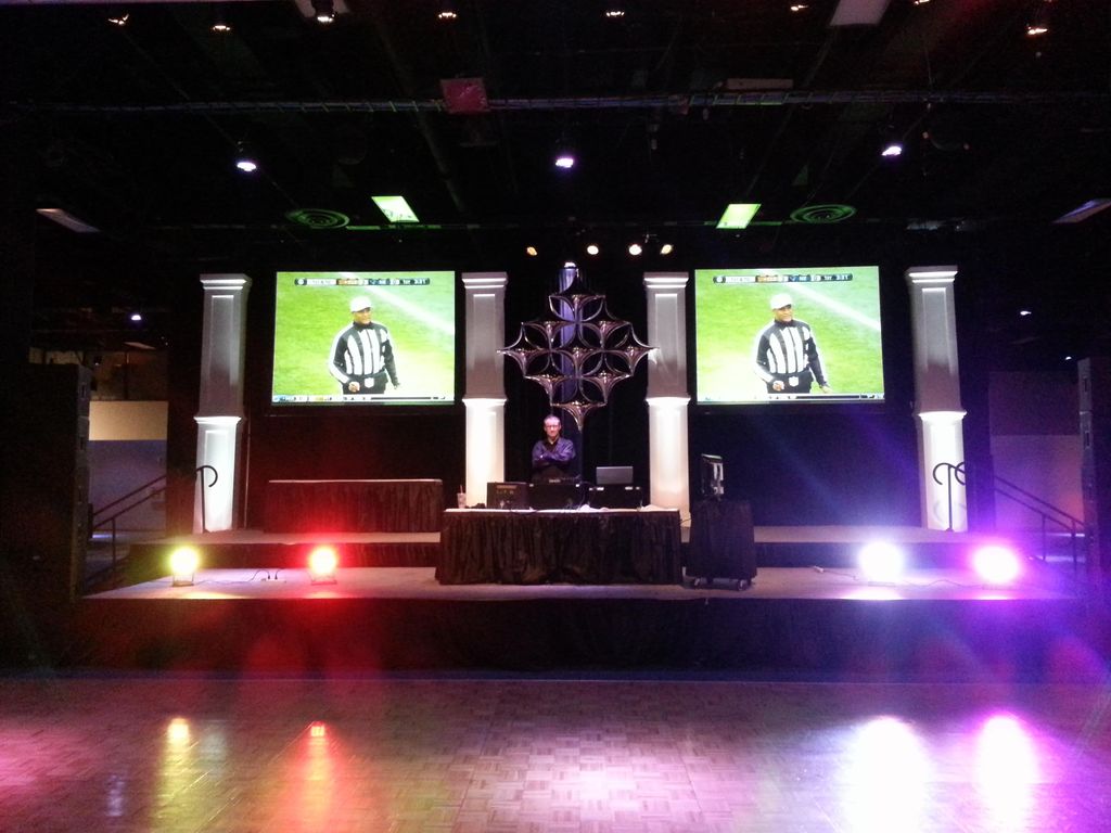 We have fabulous DJ/MC's along with projectors, sc