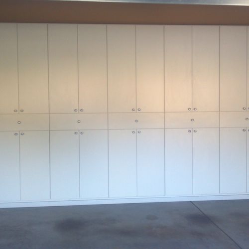 Garage cabinetry