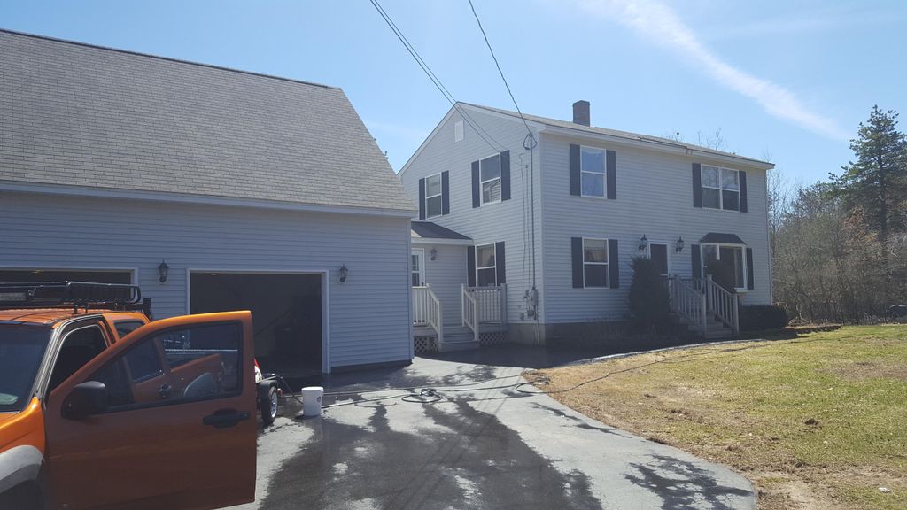 overall exterior house wash