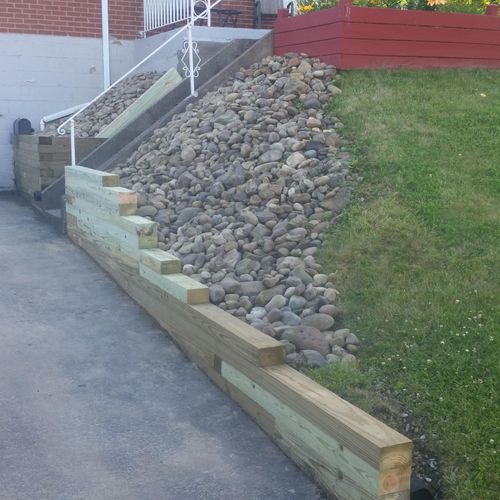 Retaining wall replacement