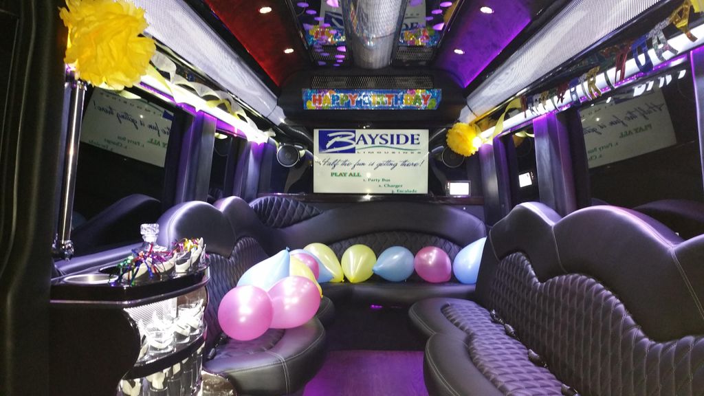 15 passenger - BRAND NEW MERCEDES LIMO BUS