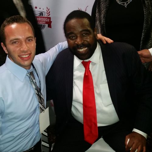 Training with the great Les Brown, the number one 