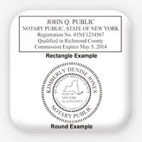 Sample of the Notary block