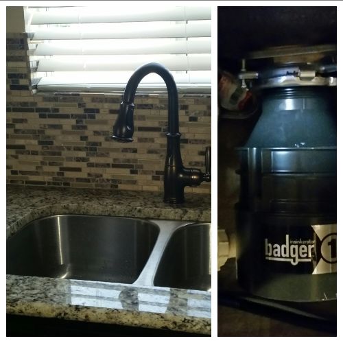 Faucet Sink and Disposal Upgrade