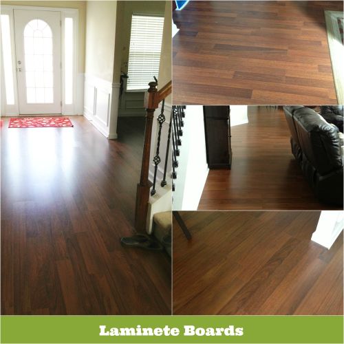 Laminate Installation will add warmth to any room 