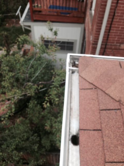 Clean gutter in Boulder CO