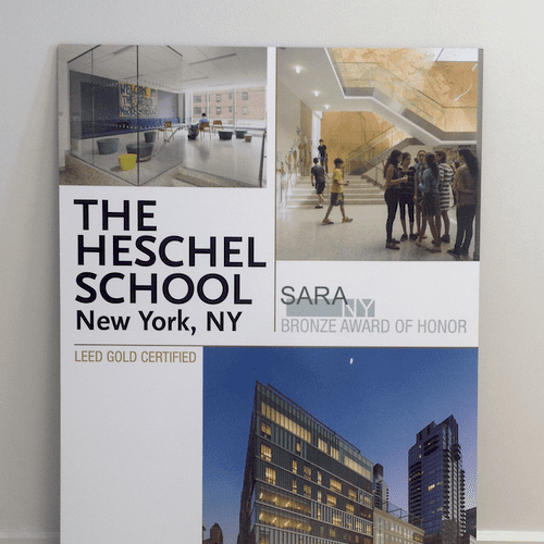 Promotional poster for The Abraham Joshua Heschel 