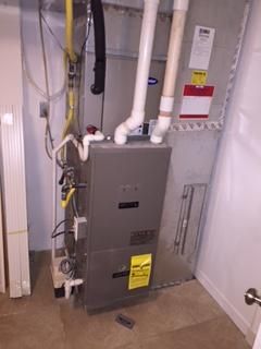 New 90%  Gas Furnace