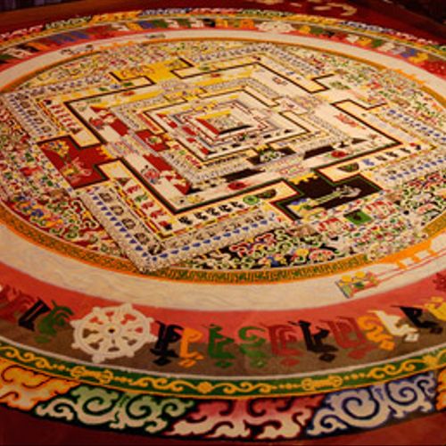 I attended the Kalachakra Initiations by His Holin