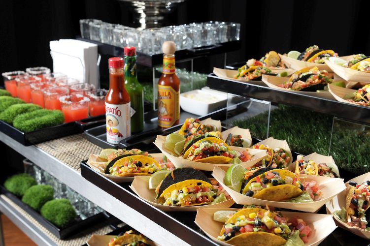 Taco/Margarita Station!