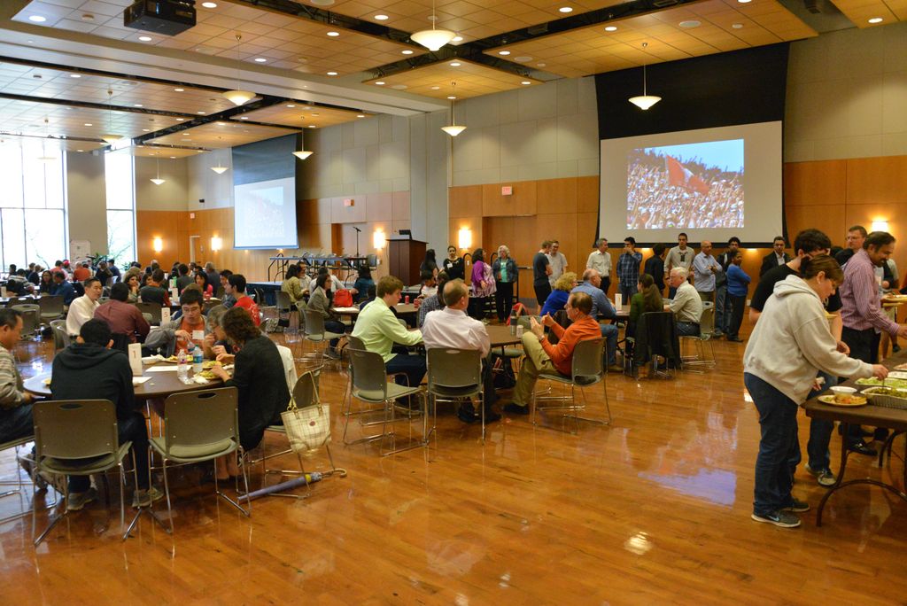 This was a recruitment luncheon with break-out ses