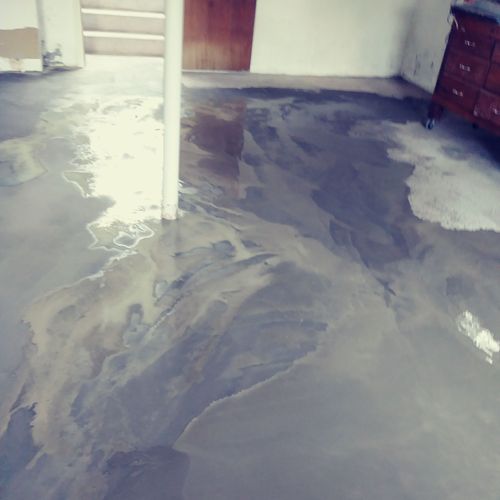 prep floor for epoxy