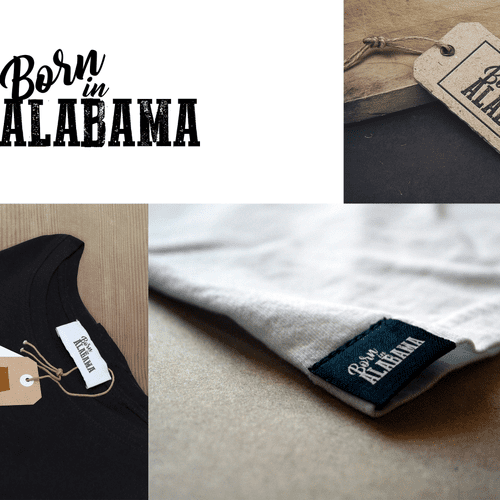 Born In Alabama Logo Design project