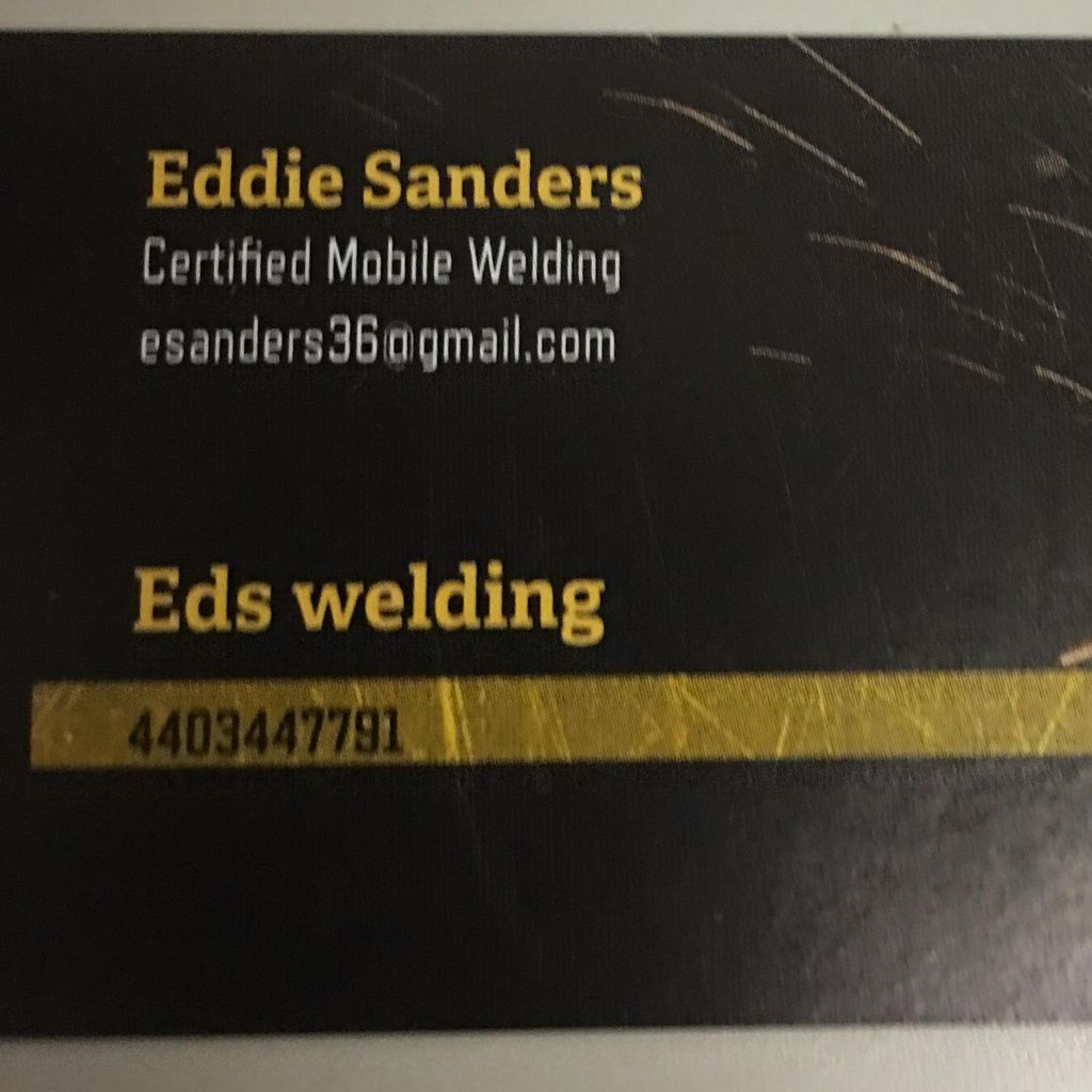 Ed's Mobile welding and fabrication