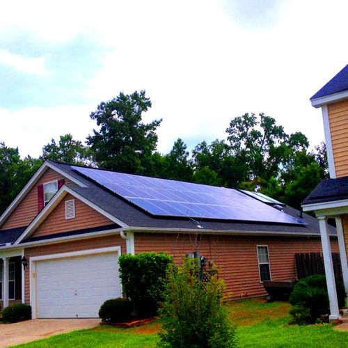 9kw solar installation in Summerville SC