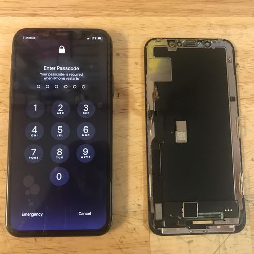 iPhone X LCD REPLACEMENT.!