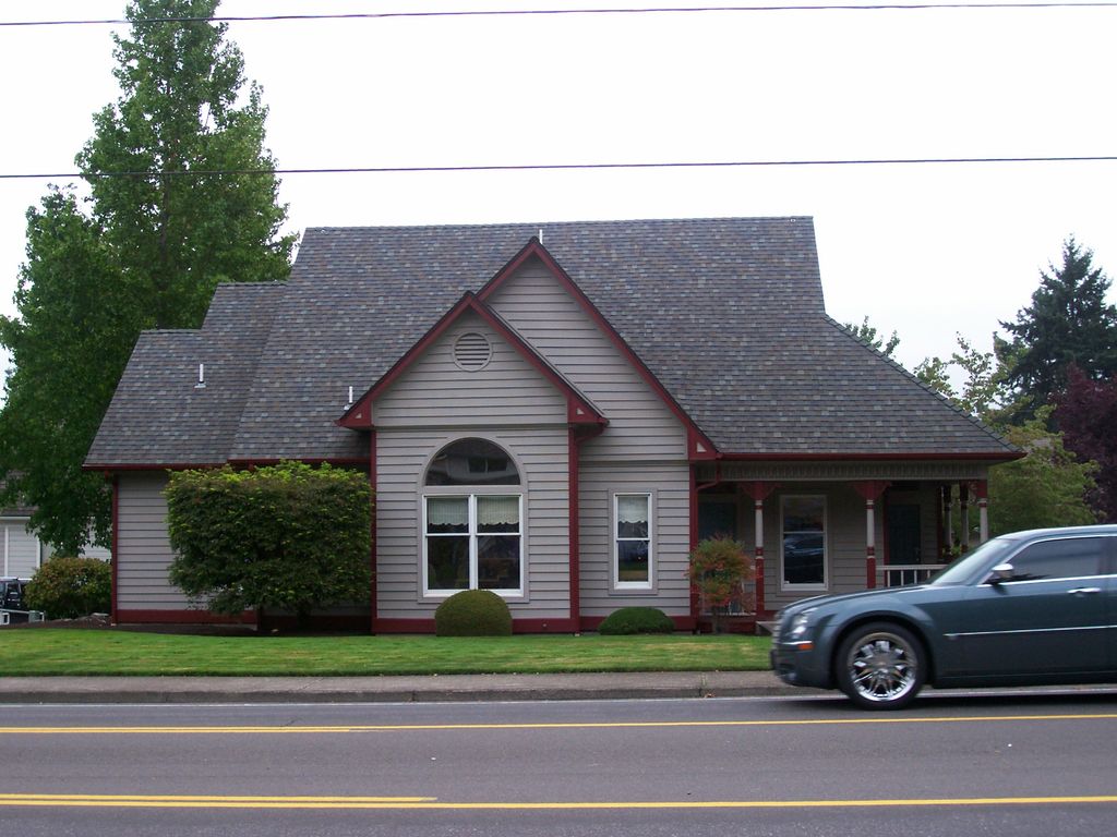 Exterior paint.